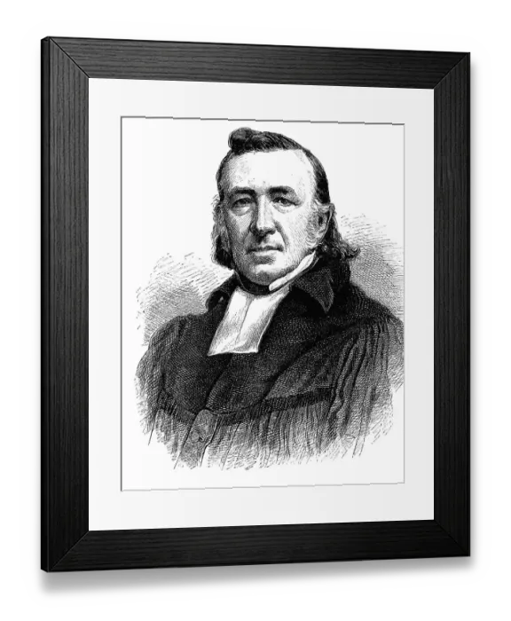 Framed Print : Leopold Adolf Karl Sydow, 1800 - 1882