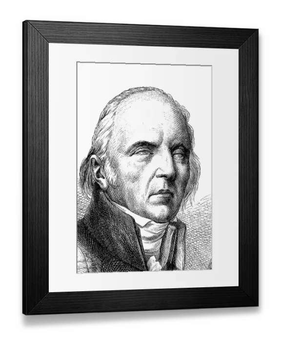 Framed Print : Jean - Baptiste Pierre Antoine de Monet
