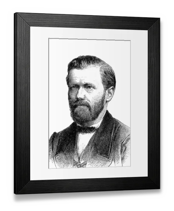 Framed Print : Johann Karl Gottlob Panitz, 1831 - 1887 Framed Print : Johann Karl Gottlob Panitz, 1831 - 1887