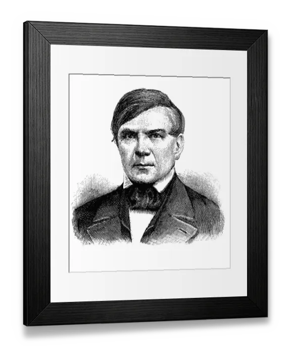 Framed Print : Gustav Heinrich von Duvernoy, 1802 - 1890