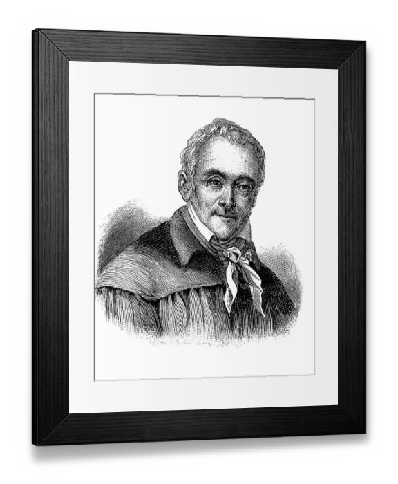 Framed Print : Ernst Moritz Arndt, 1769 - 1860