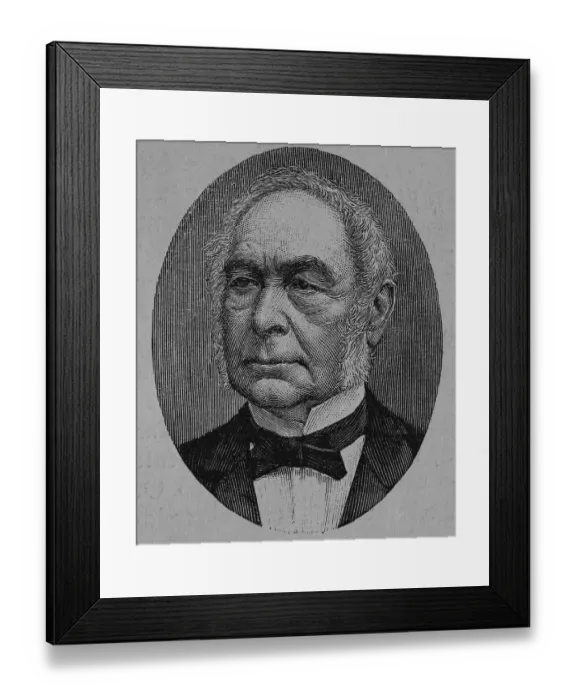 Framed Print : Georg Bernhard Simson, 1817 - 1897 Framed Print : Georg Bernhard Simson, 1817 - 1897