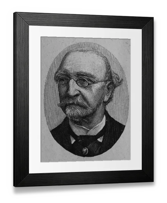 Framed Print : Carl Philipp Theodor Schorn, 1818 - 1900