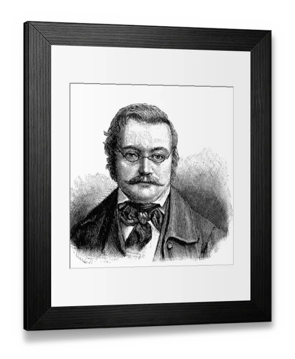 Framed Print : Gottlieb Baron of Thon-Dittmer Framed Print : Gottlieb Baron of Thon-Dittmer