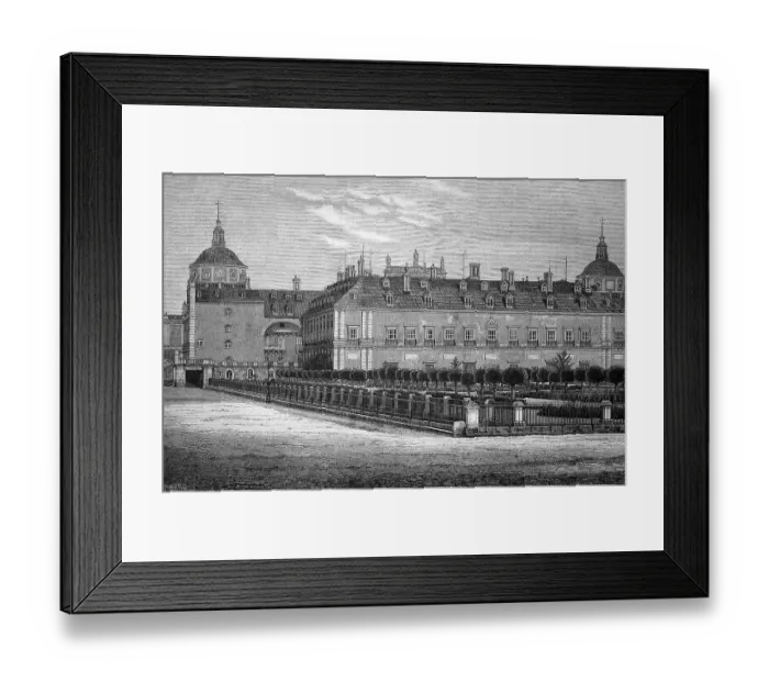 Framed Print : Palacio Real de Aranjuez, Aranjuez Palace