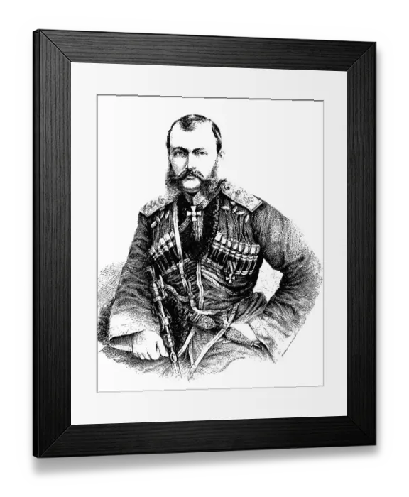 Framed Print : Grand Duke Michael Nikolaevich of Russia