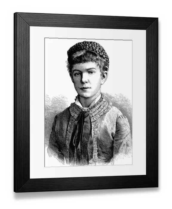 Framed Print : Archduchess Marie Valerie Mathilde Amalie of Austria Framed Print : Archduchess Marie Valerie Mathilde Amalie of Austria