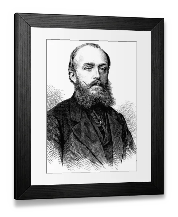 Framed Print : Freiherr Clemens August Heereman von Zuydwyck Framed Print : Freiherr Clemens August Heereman von Zuydwyck