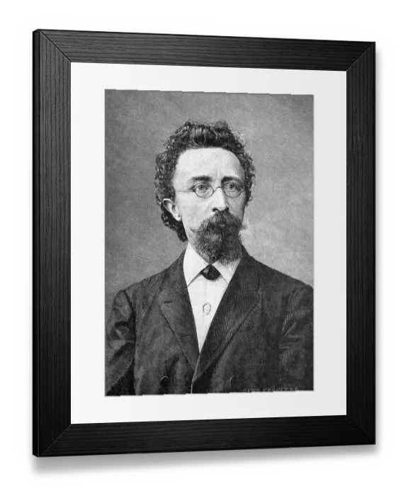 Framed Print : Anton Joseph Ohorn, 1846 - 1924