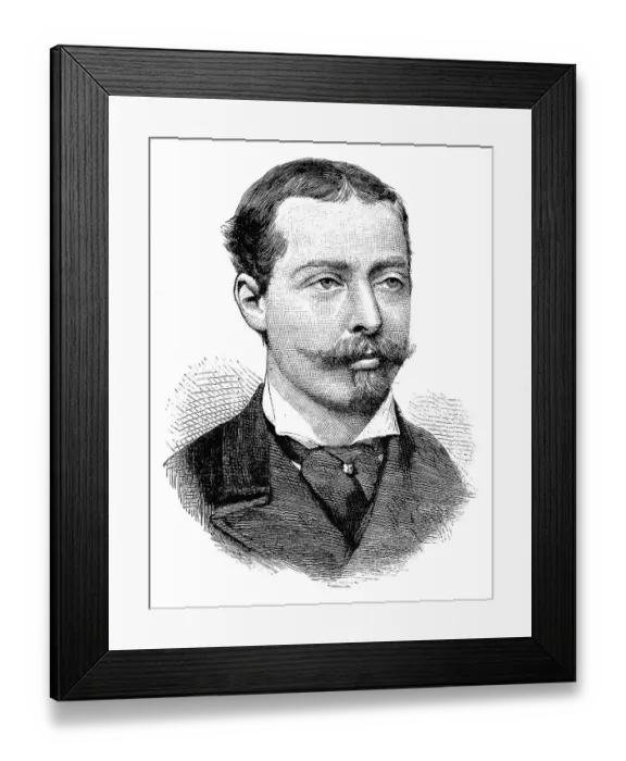 Framed Print : Prince Leopold, Duke of Albany Framed Print : Prince Leopold, Duke of Albany
