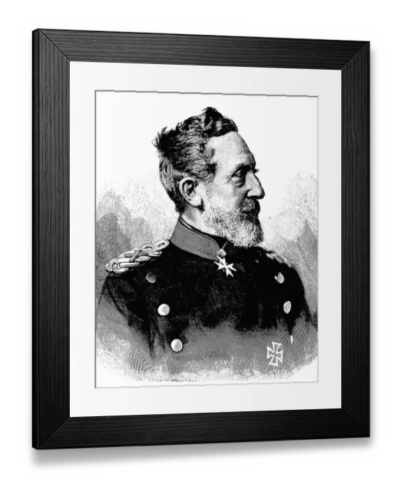 Framed Print : Leonhard Graf von Blumenthal, 1810 - 1900 Framed Print : Leonhard Graf von Blumenthal, 1810 - 1900
