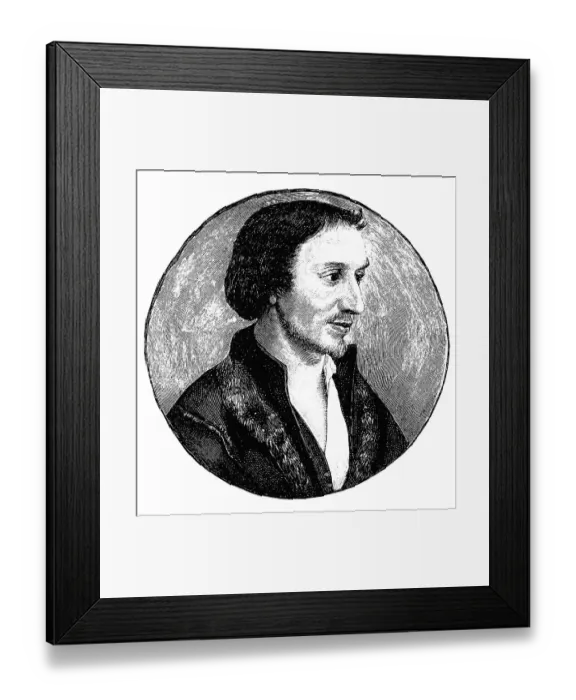 Framed Print : Philipp Melanchthon, also known as Philipp Schwartzerdt