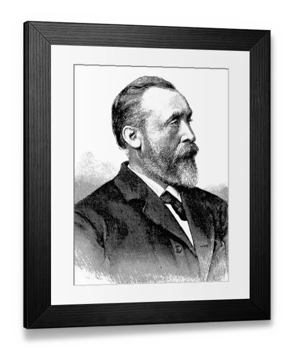 Framed Print : Ernst Heinrich Wilhelm Stephan Framed Print : Ernst Heinrich Wilhelm Stephan