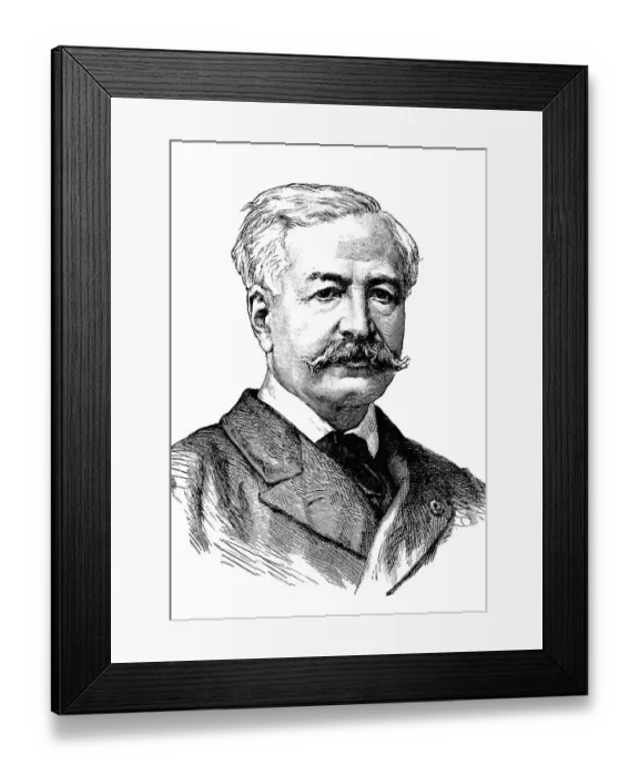 Framed Print : Ferdinand Marie Vicomte de Lesseps Framed Print : Ferdinand Marie Vicomte de Lesseps