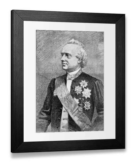 Framed Print : M. Walthere Frere-Orban, 1812 - 1896