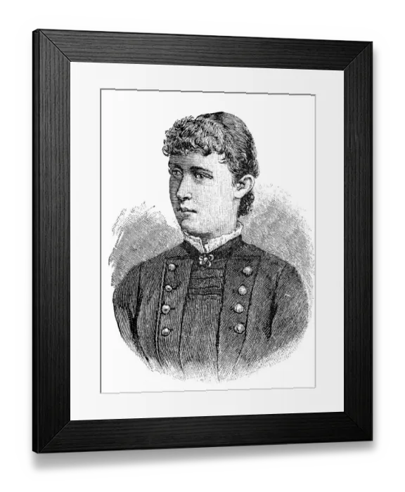 Framed Print : Princess Heinrich, Irene Louise Marie Anne Framed Print : Princess Heinrich, Irene Louise Marie Anne