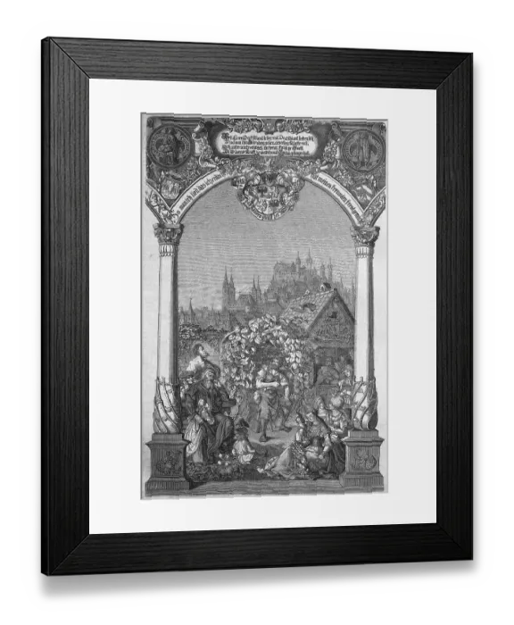Framed Print : The Mastersingers of Nuernberg