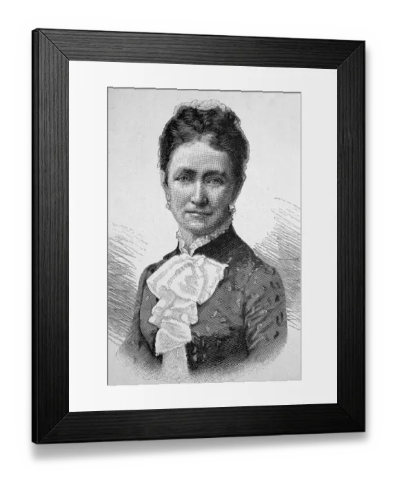 Framed Print : Louise of Hesse-Kassel, Luise Wilhelmine Friederike Caroline Auguste Julie von Hessen-Kassel