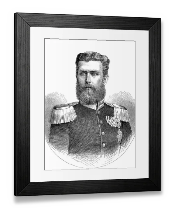 Framed Print : Leopold, Prince of Hohenzollern