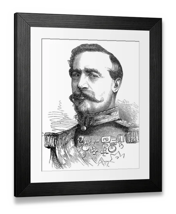 Framed Print : Charles Denis Sauter Bourbaki, 22 April 1816 Framed Print : Charles Denis Sauter Bourbaki, 22 April 1816