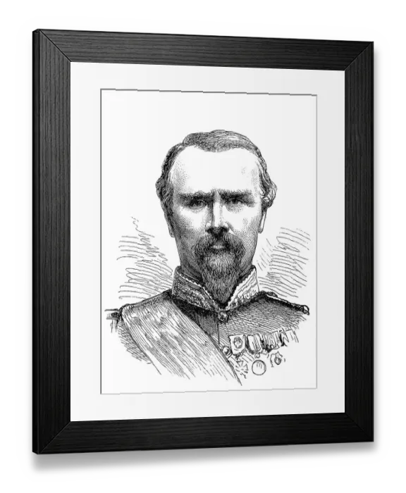 Framed Print : Pierre Louis Charles Achille de Failly