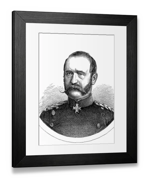 Framed Print : Rudolf Ferdinand von Kummer, April 11 Framed Print : Rudolf Ferdinand von Kummer, April 11