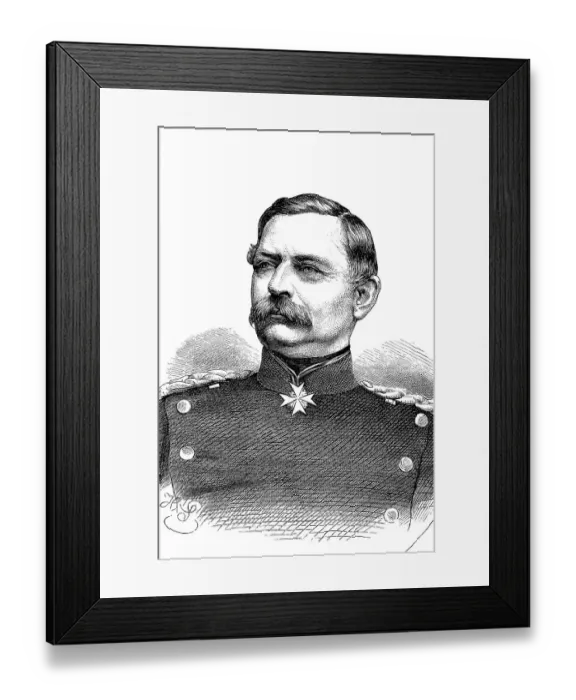 Framed Print : Arnold Karl Georg von Kameke, 14 April 1817 Framed Print : Arnold Karl Georg von Kameke, 14 April 1817