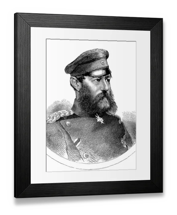 Framed Print : Carl Ludwig von Schlotheim, since 1866 Baron von Schlotheim Framed Print : Carl Ludwig von Schlotheim, since 1866 Baron von Schlotheim