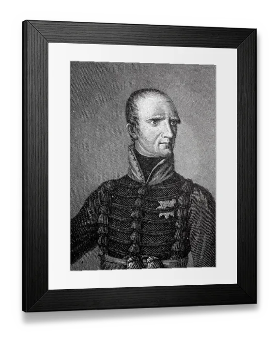 Framed Print : Friedrich Wilhelm of Brunswick Framed Print : Friedrich Wilhelm of Brunswick