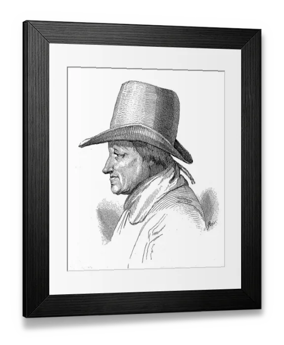 Framed Print : Jean-Marie Roland de La Platiere