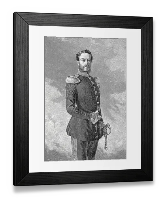 Framed Print : Frederick I of Baden at the age of 31