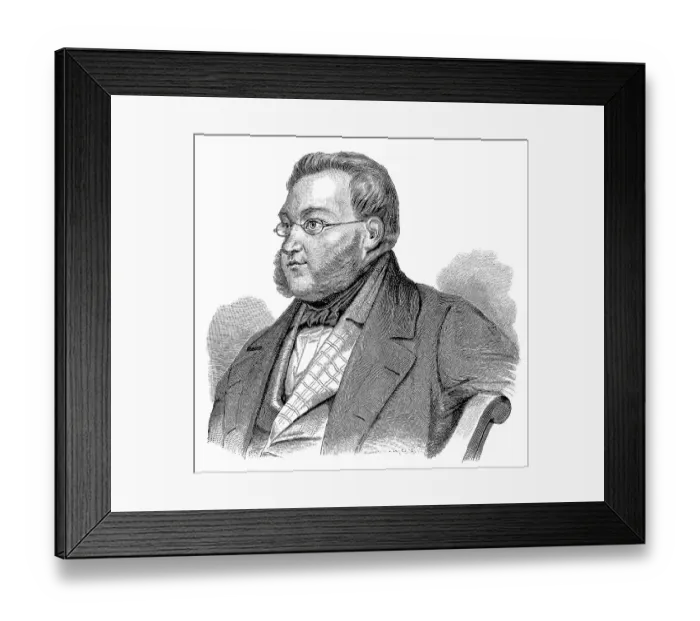 Framed Print : Georg Freiherr von Vincke, 15 May 1811 Framed Print : Georg Freiherr von Vincke, 15 May 1811