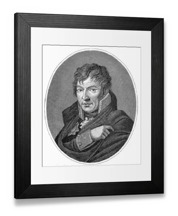 Framed Print : Gerhard Johann David von Scharnhorst