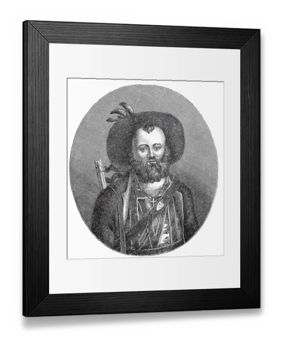 Framed Print : Andreas Hofer, November 22, 1767