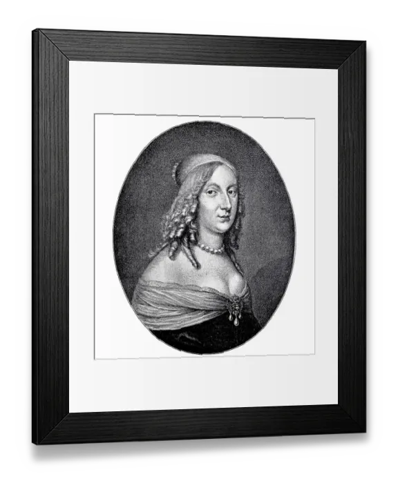 Framed Print : Christina, 18 December 1626 19 April 1689 Framed Print : Christina, 18 December 1626 19 April 1689