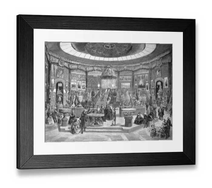 Framed Print : The international exposition 1867 Framed Print : The international exposition 1867
