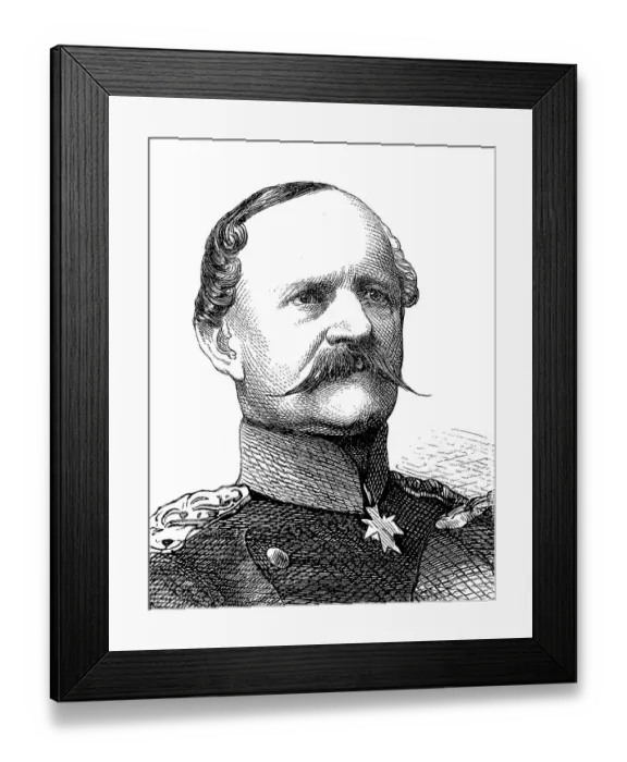 Framed Print : Portrait of Prince Friedrich August Eberhard of Wuerttemberg Framed Print : Portrait of Prince Friedrich August Eberhard of Wuerttemberg