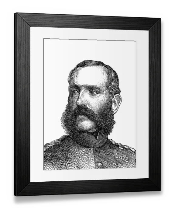 Framed Print : Portrait of Prince Albert von Sachsen Framed Print : Portrait of Prince Albert von Sachsen