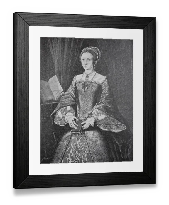 Framed Print : Princess Elizabeth of England, 7 September 1533
