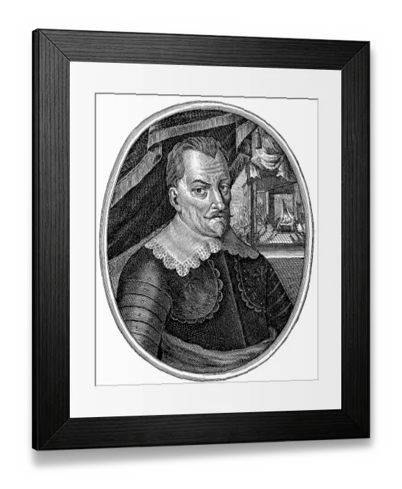Framed Print : Wallenstein, actually Albrecht Wenzel Eusebius von Waldstein