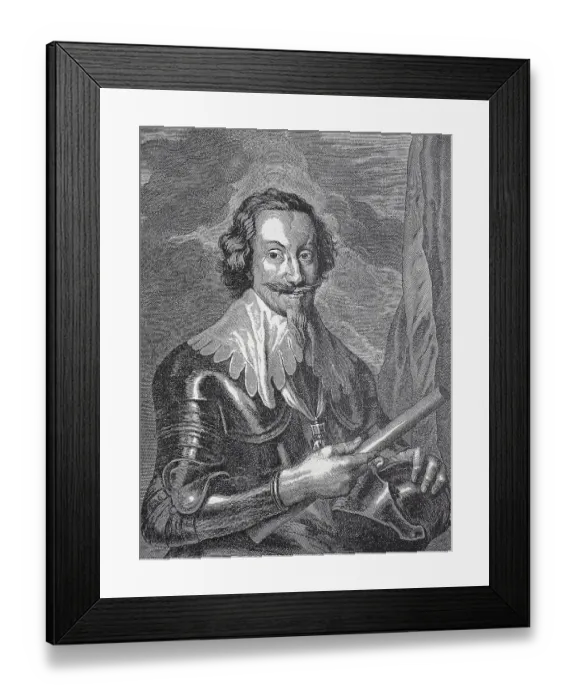 Framed Print : Gottfried Heinrich Graf zu Pappenheim
