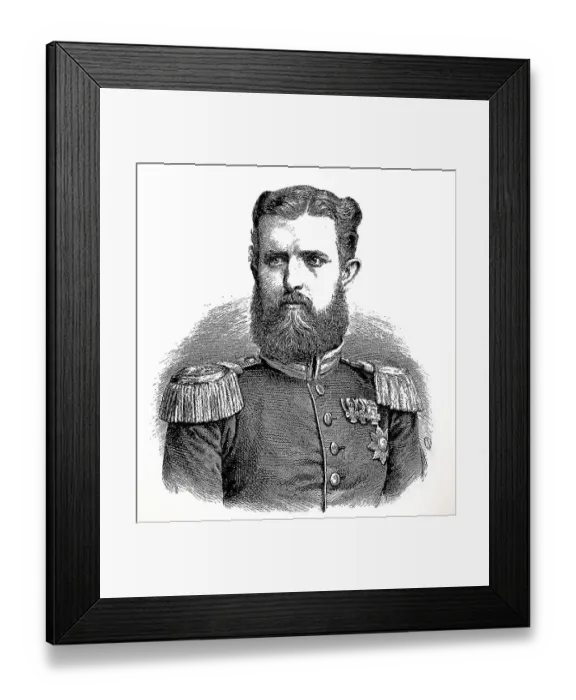 Framed Print : Leopold, Prince of Hohenzollern Framed Print : Leopold, Prince of Hohenzollern