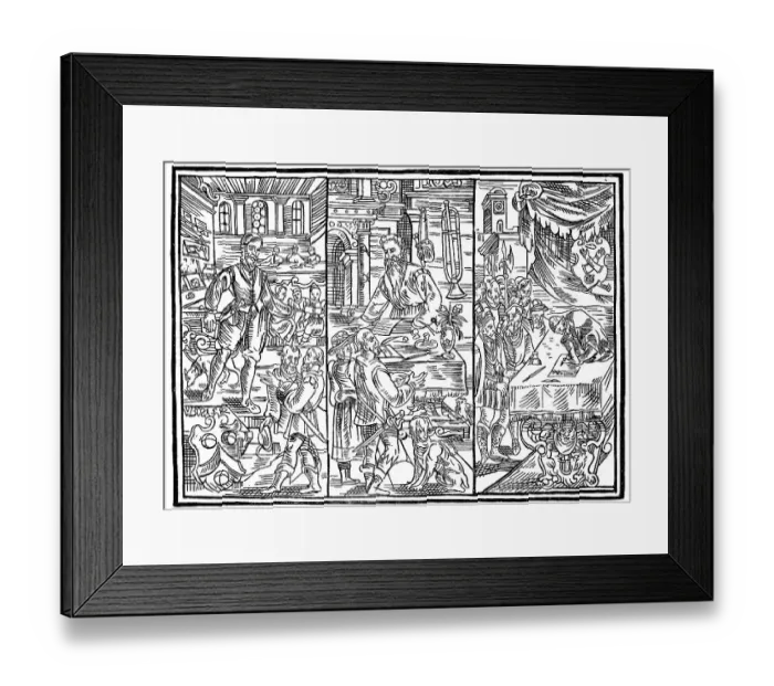 Framed Print : Pamphlet of the german teacher Wilhelm Boss Framed Print : Pamphlet of the german teacher Wilhelm Boss