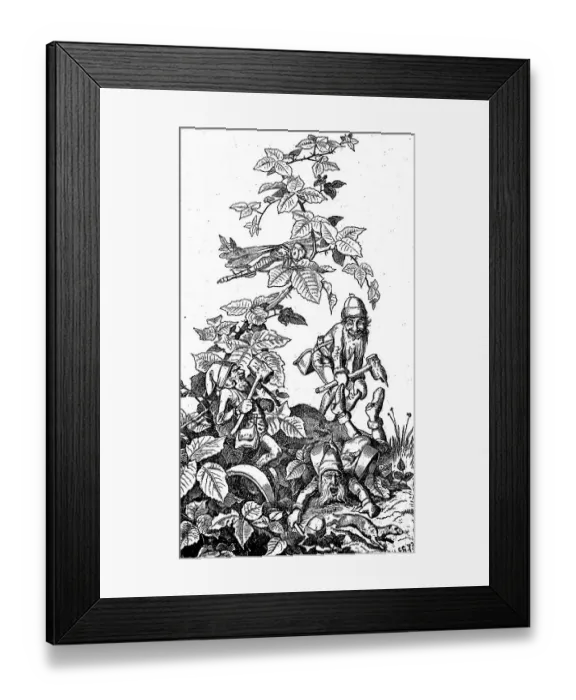 Framed Print : The Heinzelmaennchen are a race of creatures appearing in a tale connected with the city of Cologne in Germany Framed Print : The Heinzelmaennchen are a race of creatures appearing in a tale connected with the city of Cologne in Germany