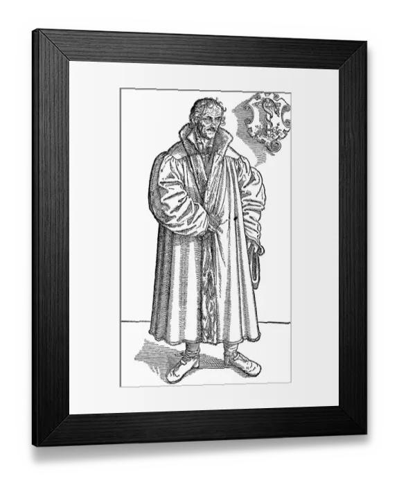 Framed Print : Philip Melanchthon, Philippus Melanchthon