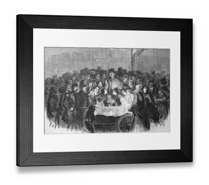 Framed Print : The confectioner on the Place Maubert in Paris Framed Print : The confectioner on the Place Maubert in Paris