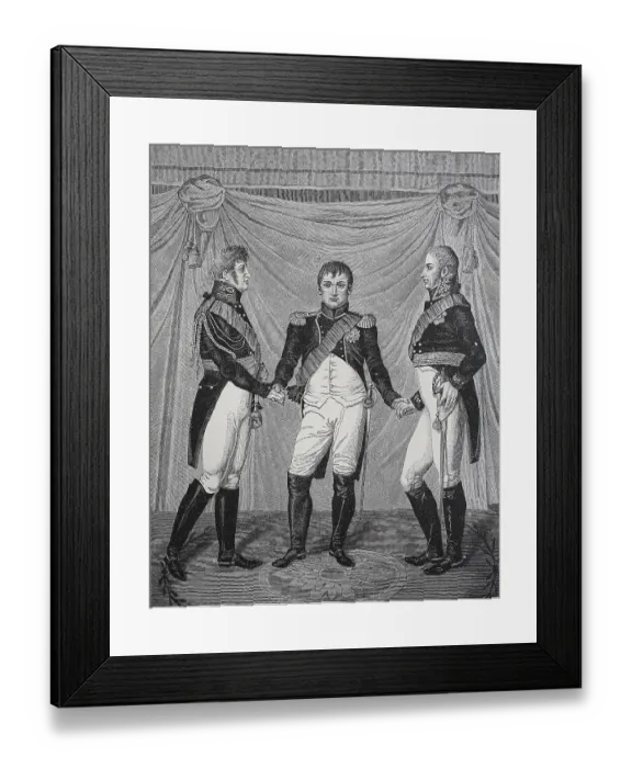 Framed Print : The Peace Alliance of Emperor Alexander I Framed Print : The Peace Alliance of Emperor Alexander I
