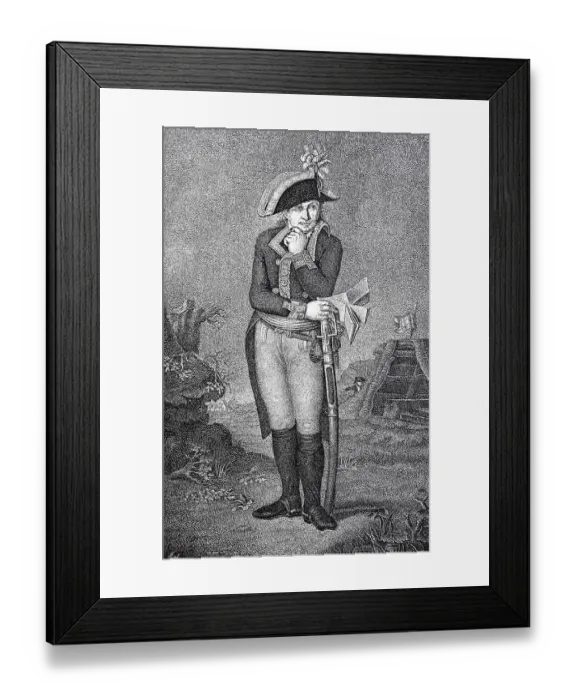 Framed Print : Jean-Charles Pichegru, 16 February 1761