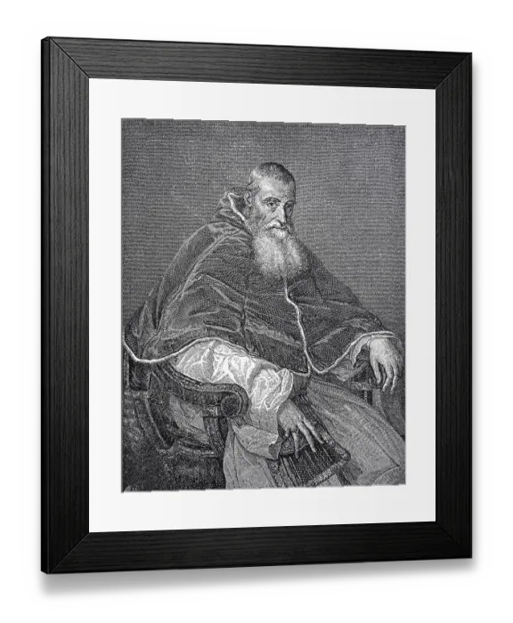 Framed Print : Paul III, born as Alessandro Farnese Framed Print : Paul III, born as Alessandro Farnese