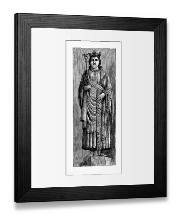 Framed Print : Statue of King Alfonso X of Castile Framed Print : Statue of King Alfonso X of Castile
